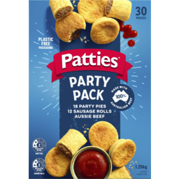 Photo of Patties Party Pack 30 Pieces 1.25kg