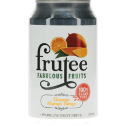 Photo of Frutee Fabulous Fruits Sparkling Fruit Drink Orange Mango Tango