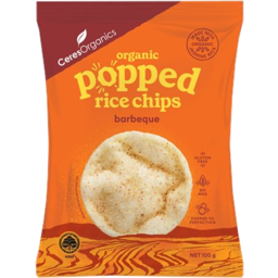 Photo of Ceres Chips Popped Rice BBQ 100g