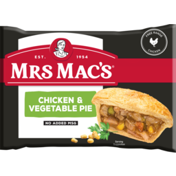 Photo of Mrs Mac's Chicken & Vegetable Pie