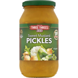 Photo of Three Threes Spreadable Sandwich Pickles Sweet Mustard