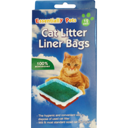 Photo of Essentially Pets Cat Litter Liner Bags 12 Pack