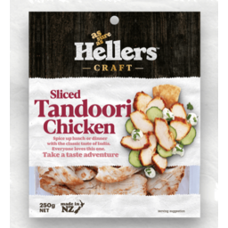 Photo of Hellers Sliced Tandori Chicken 250g