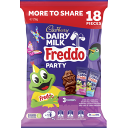 Photo of Cadbury Dairy Milk Chocolate Freddo Party Share Pack 18pk