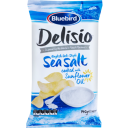 Photo of Bluebird Delisio Potato Chips Sea Salt Chips 140g