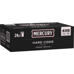 Photo of Mercury Hard Cider Original 6.9% 4 X 6 X 375ml Can 375ml