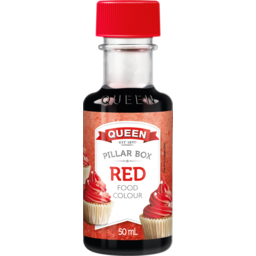 Photo of Queen Pillar Box Red Food Colouring 50ml