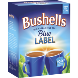 Photo of Bushells Blue Label Tea Bags 100 Pack