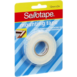 Photo of Sellotape Mounting Tape 12mmx2m