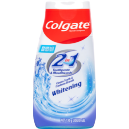 Photo of Colgate 2 in 1 Toothpaste & Mouthwash with Whitening