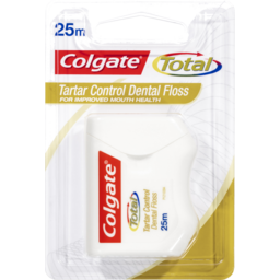 Photo of Colgate Total Tartar Control Durable Oral Care Dental Floss 25m