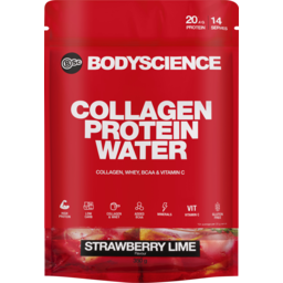 Photo of Body Science International Pty Ltd Bsc Collagen Protein Water Strawberry Lime