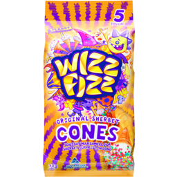 Photo of Planet Wizz Fizz Original Sherbet Cones 5 Pack 70g
