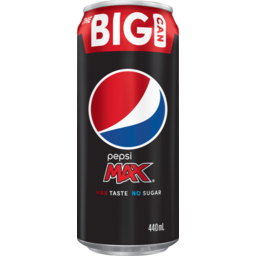 Photo of Pepsi Max Carbonated Soft Drink Can