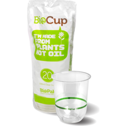 Photo of Bio Cup Clear Tumbler 20pkt