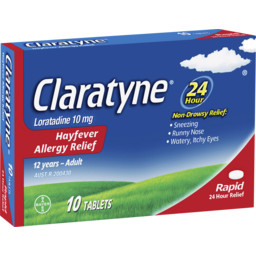 Photo of Claratyne Hayfever Allergy Relief Antihistamine Tablets 10pk