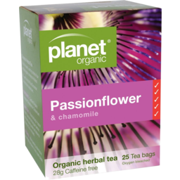 Photo of PLANET ORGANIC Org Passionflower With Chamomile 25 Bags