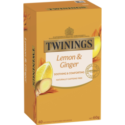 Photo of Twinings Tea Bag Lemon & Ginger 40s