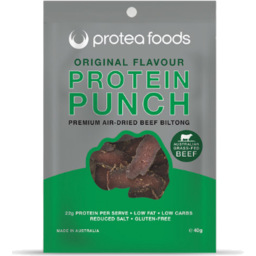 Photo of Biltong Protein Punch Org 40g