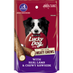 Photo of Purina Lucky Dog Meaty Chew Adult Lamb 96g 96g