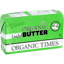 Photo of Organic Times - Unsalted Butter 250g