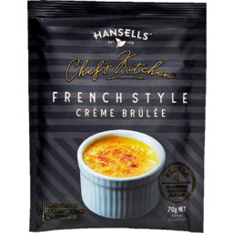 Photo of Hansells Chefs Kitchen French Style Creme Brulee Dessert Mix 70g