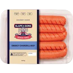 Photo of Slapes Sausages Smokey Chargrill Beef