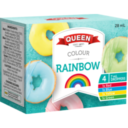 Photo of Queen Food Colouring Multi Pack 4x7ml) 28ml