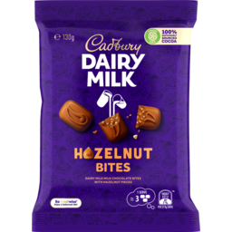 Photo of Cadbury Hazelnut Dairy Milk Chocolate Bites 130g