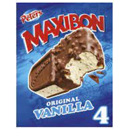 Photo of Peters Multipack Maxibon Original Vanilla 4pk