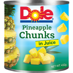 Photo of Dole Pineapple Chunks In Juice 432g