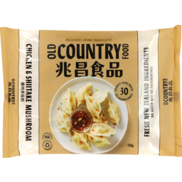 Photo of Old Country Food Chicken & Shitake Mushroom Dumplings (Family Size Pack 30) 