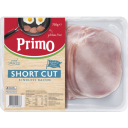 Photo of Primo Short Cut Rindless Bacon 750g