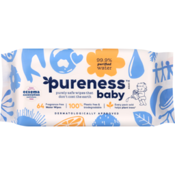 Photo of Pureness Baby Wipes 64 Pack