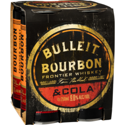 Photo of Bulleit Bourbon & Cola 9% Can