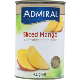 Photo of Admiral Sliced Mangoes in Natural Juice 425gm
