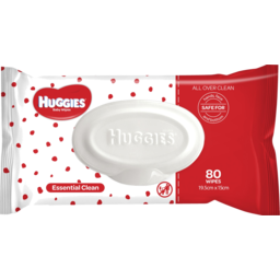 Photo of Huggies Essential Clean Baby Wipes 80 Pack