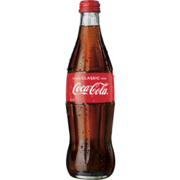 Photo of Coca-Cola Tm Coca-Cola Classic Soft Drink Glass Bottle 385ml