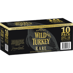 Photo of Wild Turkey Rare Breed & Cola Cans