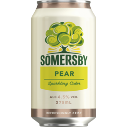 Photo of Somersby Pear Cider 4.5% 375ml Can 375ml