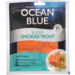Photo of Ocean Blue Smoked Trout 50gm