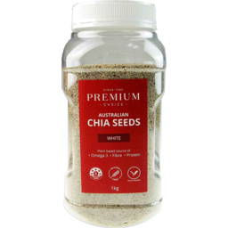 Photo of Premium Choice Australian Chia Seeds White 1kg