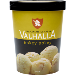 Photo of Valhalla Ice Cream Tub Hokey Pokey 1L