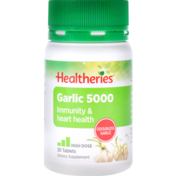 Photo of Healtheries Garlic 5000mg 30 Pack