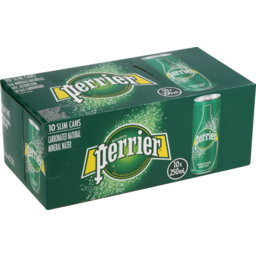 Photo of Perrier Carbonated Natural Mineral Water 10 Pack X 250ml