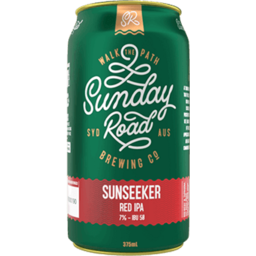 Photo of Sunday Road Sunseeker Red IPA Can