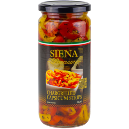 Photo of Siena Chargrilled Capsicum Strips 450g