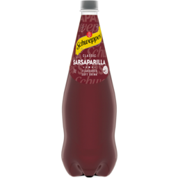Photo of Schweppes Traditional Sarsaparilla Soft Drink Bottle Root Beer 1.1l