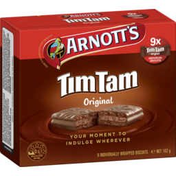 Photo of Arnott's Tim Tam Chocolate Biscuits Original Multipack 162g 162g