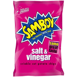 Photo of Samboy Salt & Vinegar 175g